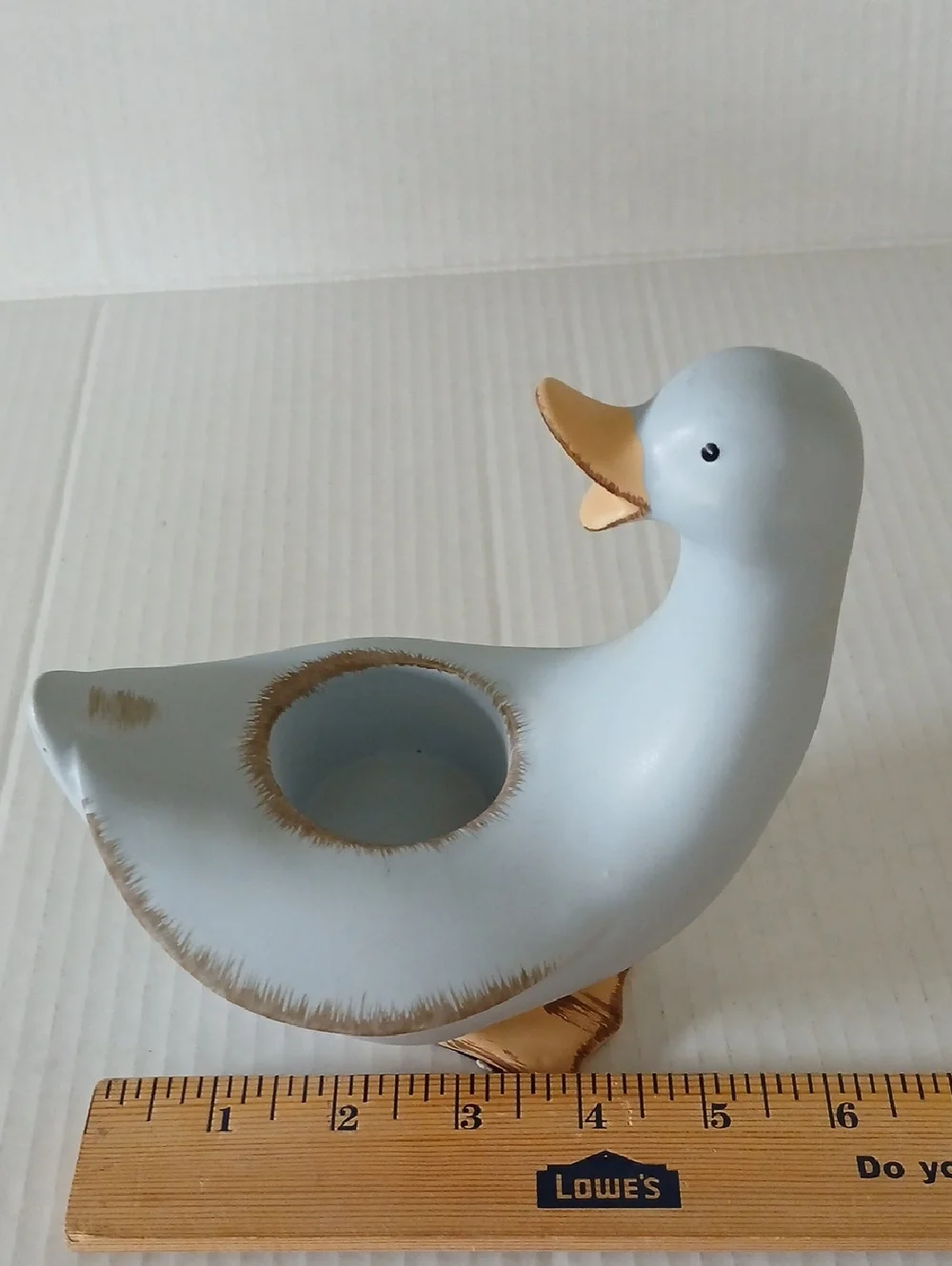 Partylite Pastel Blue & Yellow Duck Tea Light Candleholder Set Of 2 Retired - Picture 7 of 12